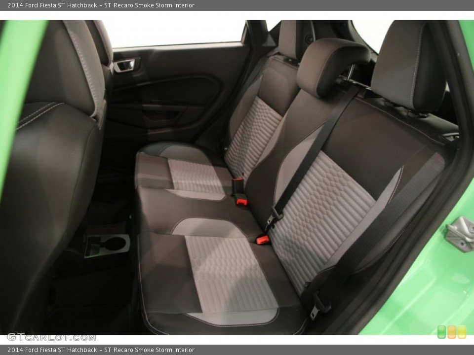 ST Recaro Smoke Storm Interior Rear Seat for the 2014 Ford Fiesta ST Hatchback #106331783