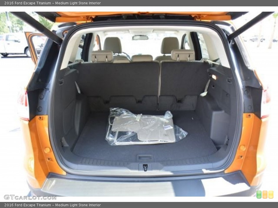 Medium Light Stone Interior Trunk for the 2016 Ford Escape Titanium #106335212