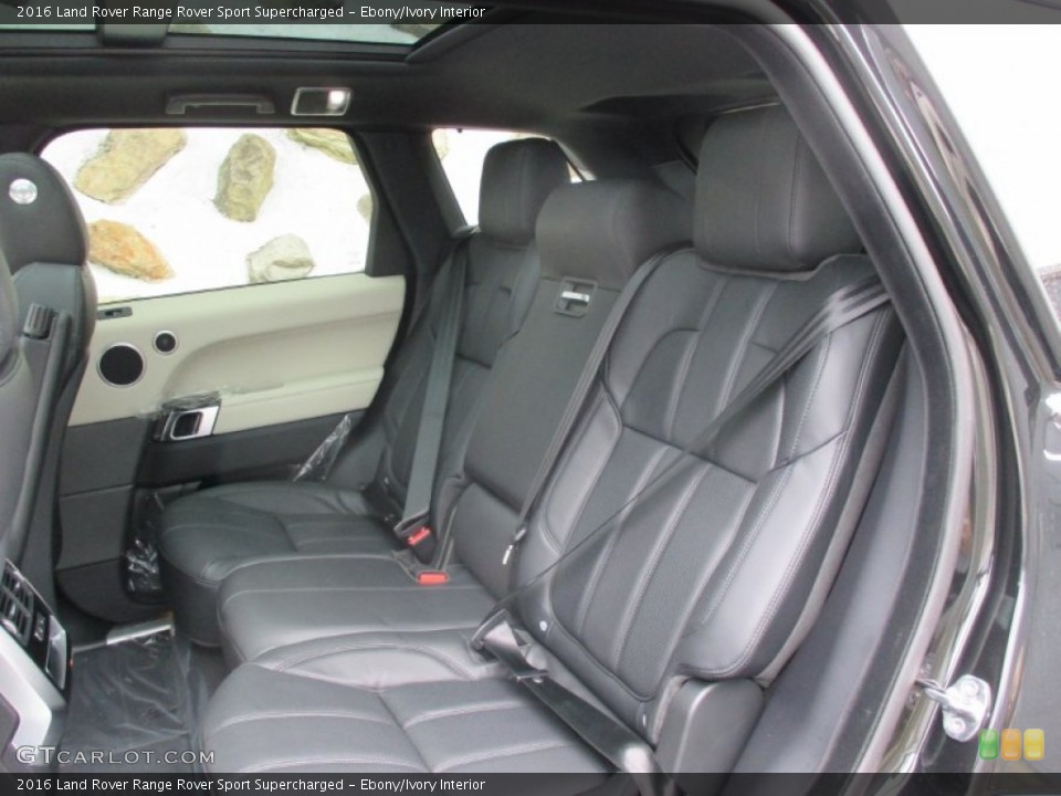 Ebony/Ivory Interior Rear Seat for the 2016 Land Rover Range Rover Sport Supercharged #106339667