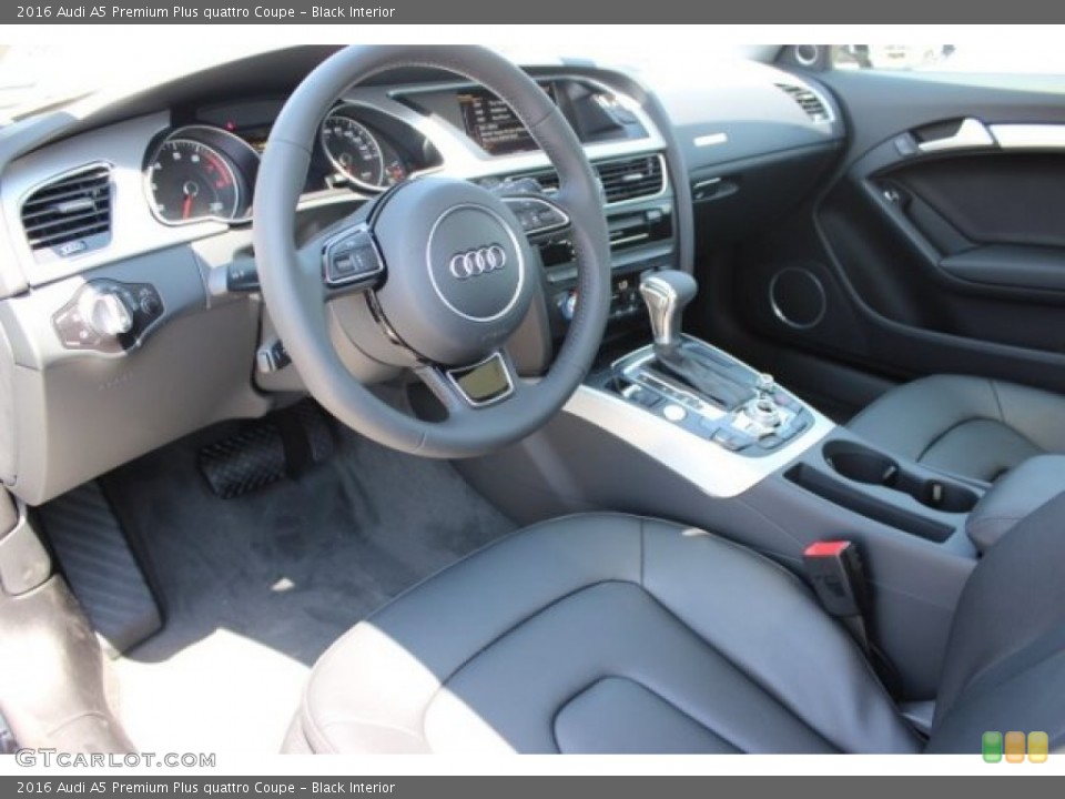 Black Interior Photo for the 2016 Audi A5 Premium Plus quattro Coupe #106342061