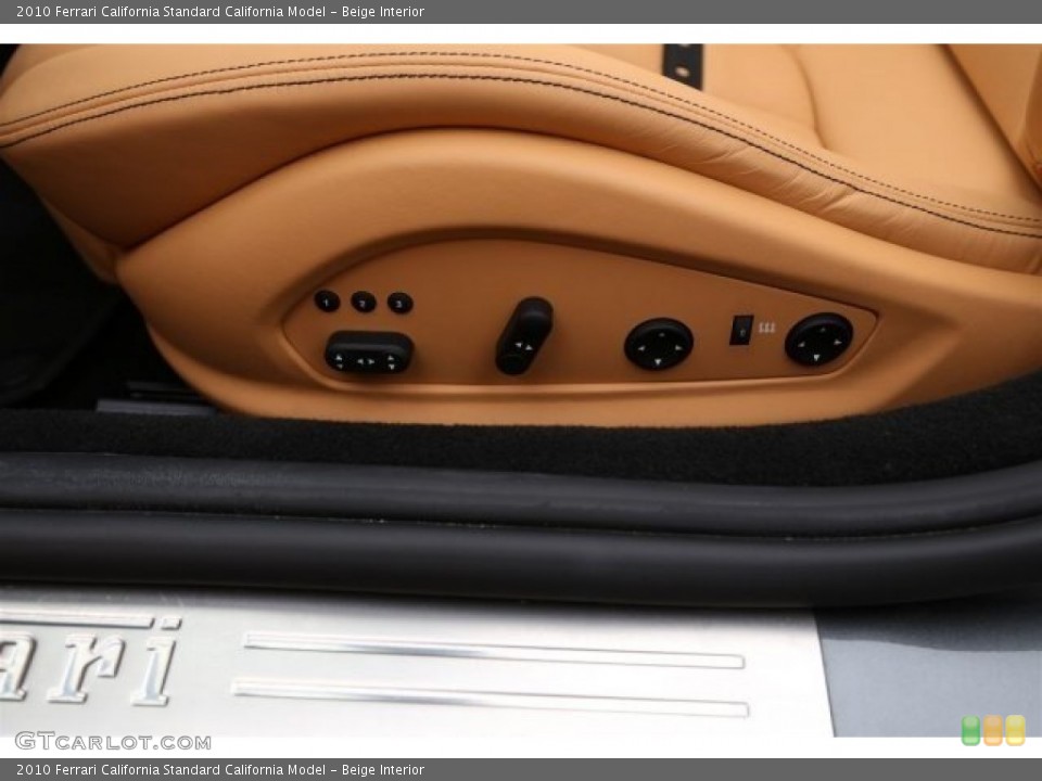 Beige Interior Controls for the 2010 Ferrari California  #106357028