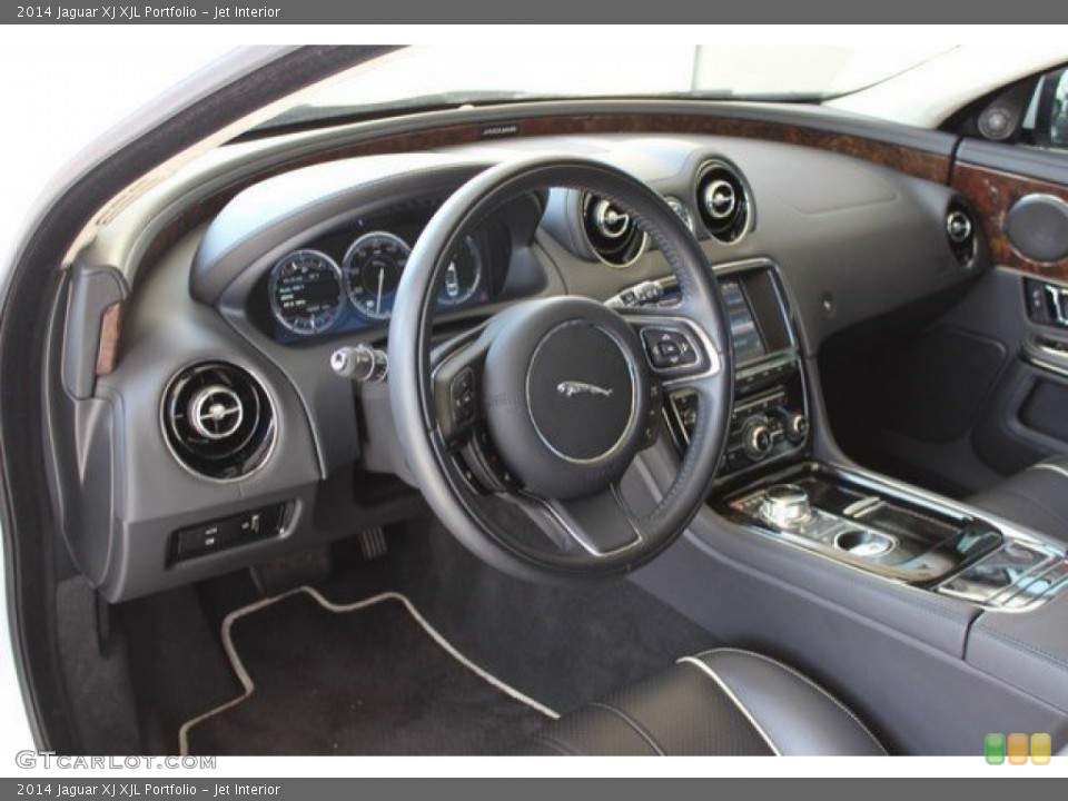 Jet Interior Prime Interior for the 2014 Jaguar XJ XJL Portfolio #106361996