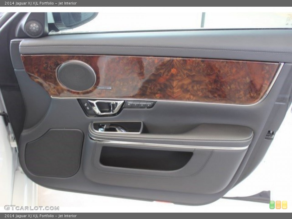 Jet Interior Door Panel for the 2014 Jaguar XJ XJL Portfolio #106362191