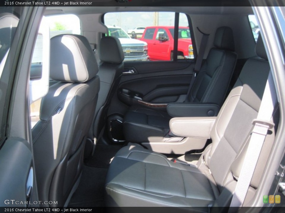 Jet Black Interior Rear Seat for the 2016 Chevrolet Tahoe LTZ 4WD #106365002