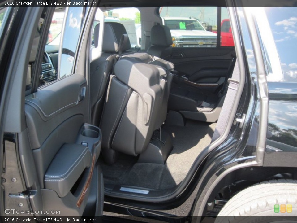 Jet Black Interior Rear Seat for the 2016 Chevrolet Tahoe LTZ 4WD #106365023
