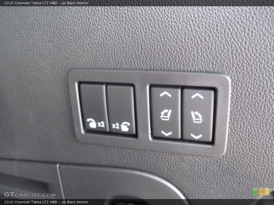 Jet Black Interior Controls for the 2016 Chevrolet Tahoe LTZ 4WD #106365140