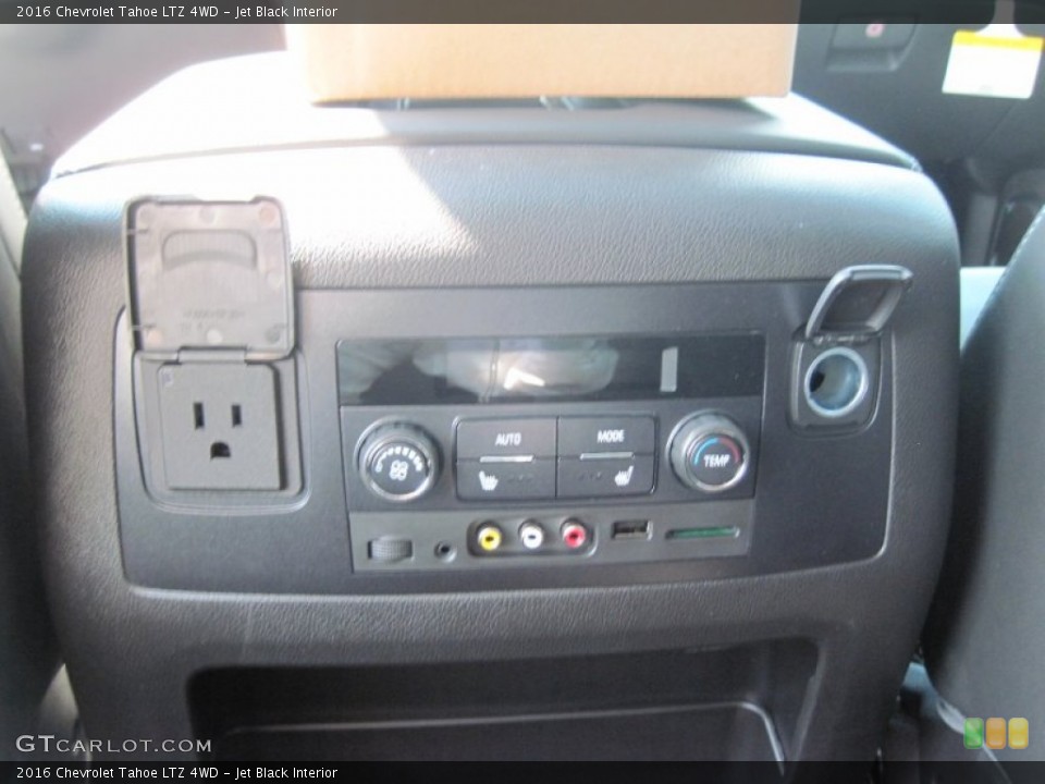 Jet Black Interior Controls for the 2016 Chevrolet Tahoe LTZ 4WD #106365197