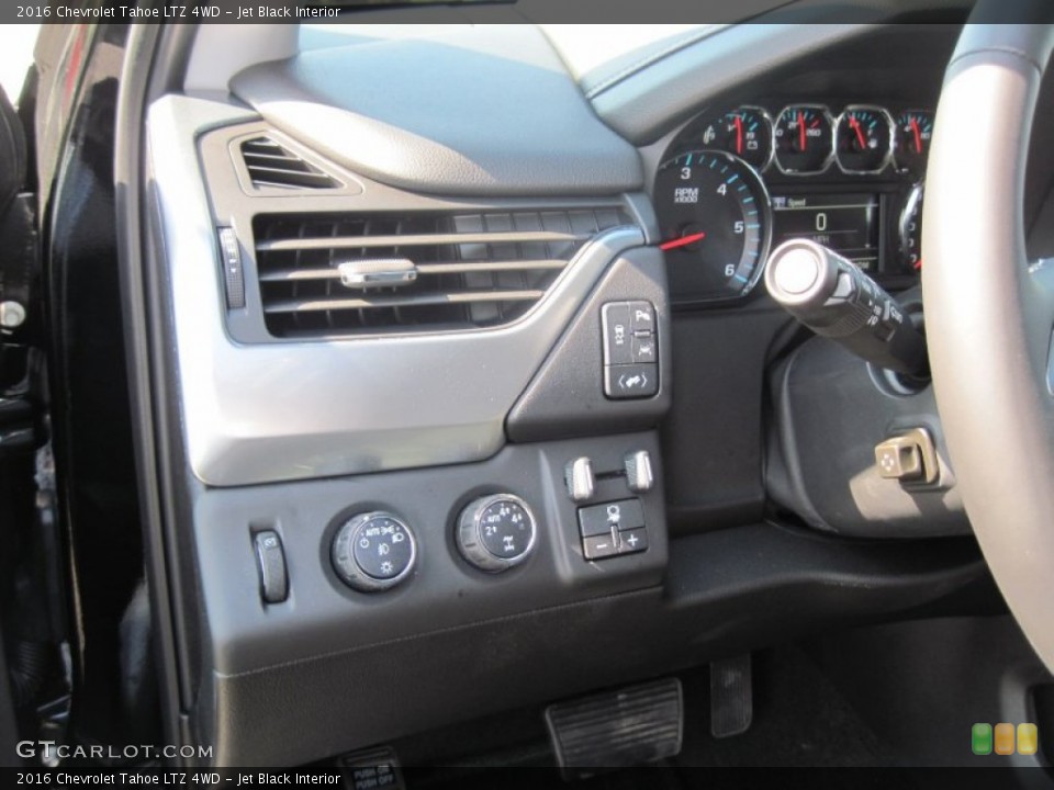 Jet Black Interior Controls for the 2016 Chevrolet Tahoe LTZ 4WD #106365229