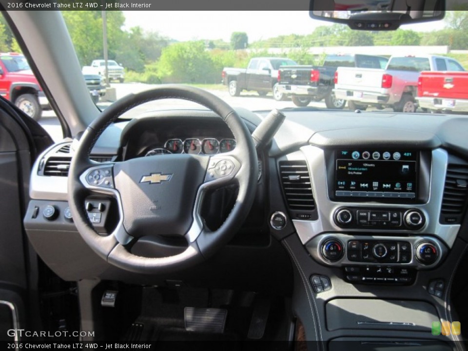 Jet Black Interior Dashboard for the 2016 Chevrolet Tahoe LTZ 4WD #106365287