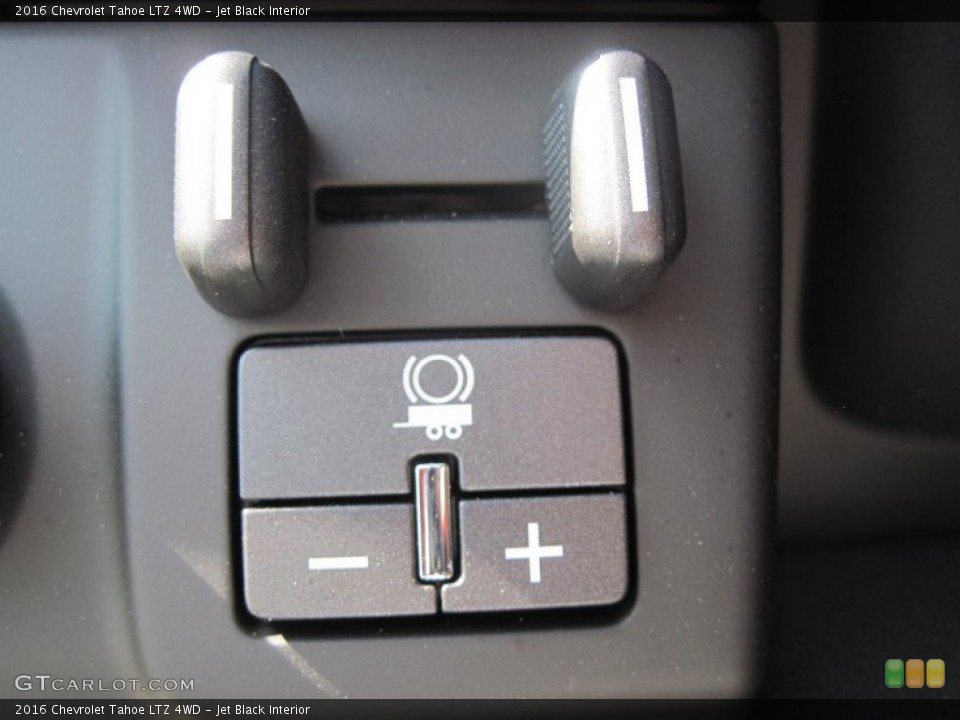 Jet Black Interior Controls for the 2016 Chevrolet Tahoe LTZ 4WD #106365320