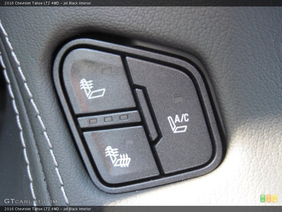 Jet Black Interior Controls for the 2016 Chevrolet Tahoe LTZ 4WD #106365473