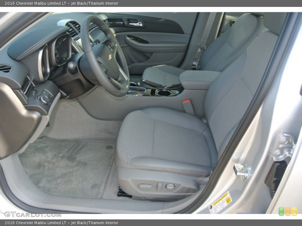 Jet Black/Titanium Interior Photo for the 2016 Chevrolet Malibu Limited LT #106366298