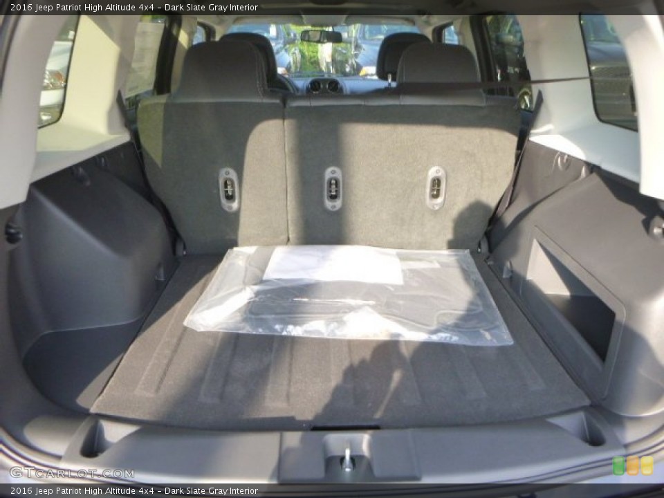 Dark Slate Gray Interior Trunk for the 2016 Jeep Patriot High Altitude 4x4 #106366952