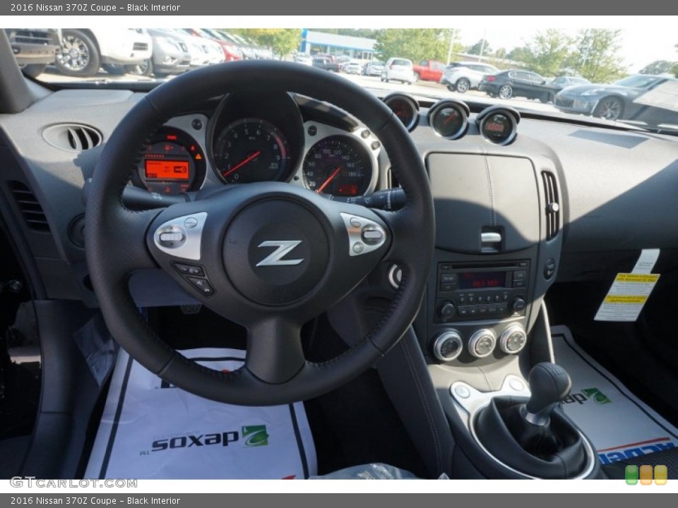 Black Interior Dashboard for the 2016 Nissan 370Z Coupe #106370915