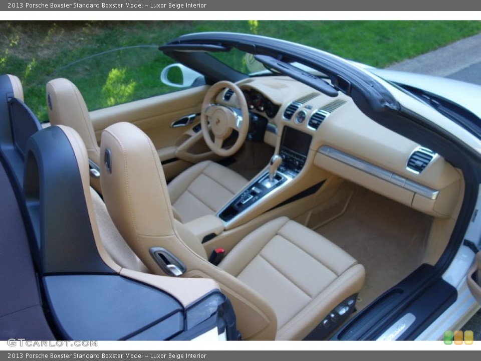 Luxor Beige Interior Dashboard for the 2013 Porsche Boxster  #106374114