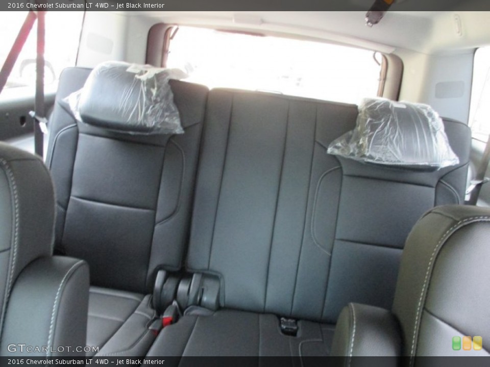 Jet Black Interior Rear Seat for the 2016 Chevrolet Suburban LT 4WD #106390797