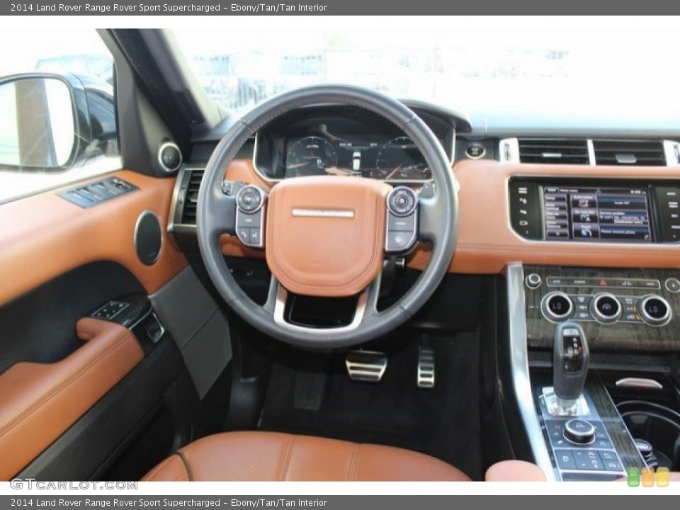 Ebony/Tan/Tan Interior Dashboard for the 2014 Land Rover Range Rover Sport Supercharged #106421561