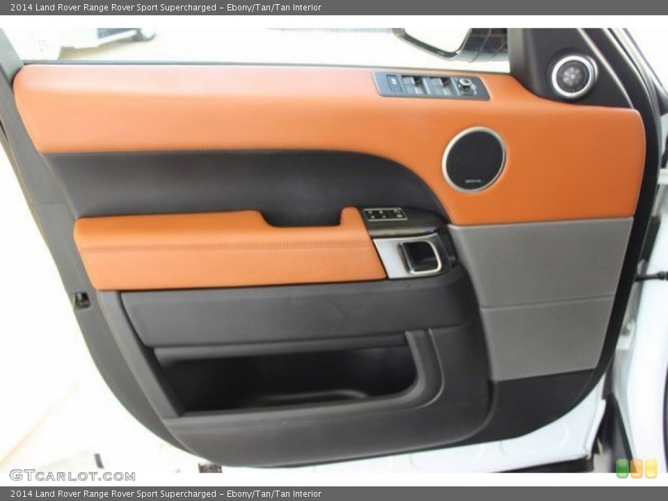 Ebony/Tan/Tan Interior Door Panel for the 2014 Land Rover Range Rover Sport Supercharged #106422290