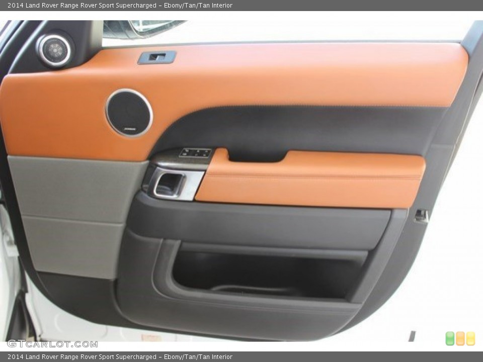 Ebony/Tan/Tan Interior Door Panel for the 2014 Land Rover Range Rover Sport Supercharged #106422380