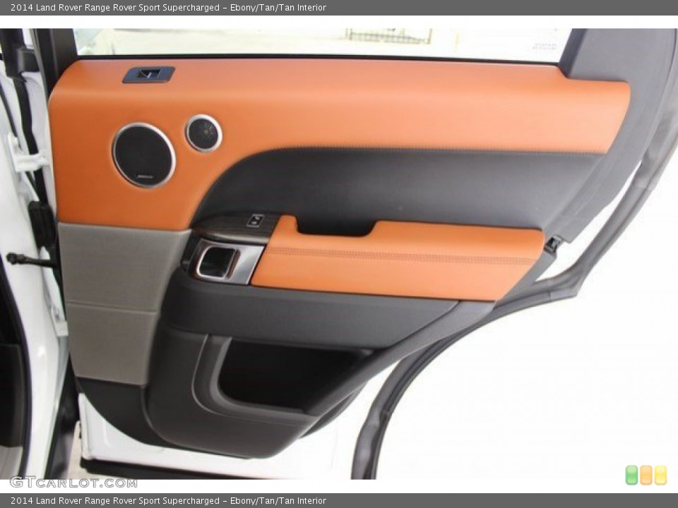 Ebony/Tan/Tan Interior Door Panel for the 2014 Land Rover Range Rover Sport Supercharged #106422416
