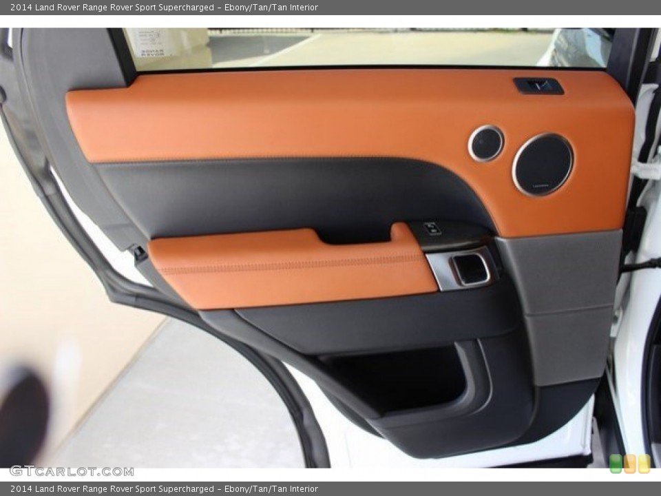 Ebony/Tan/Tan Interior Door Panel for the 2014 Land Rover Range Rover Sport Supercharged #106422434