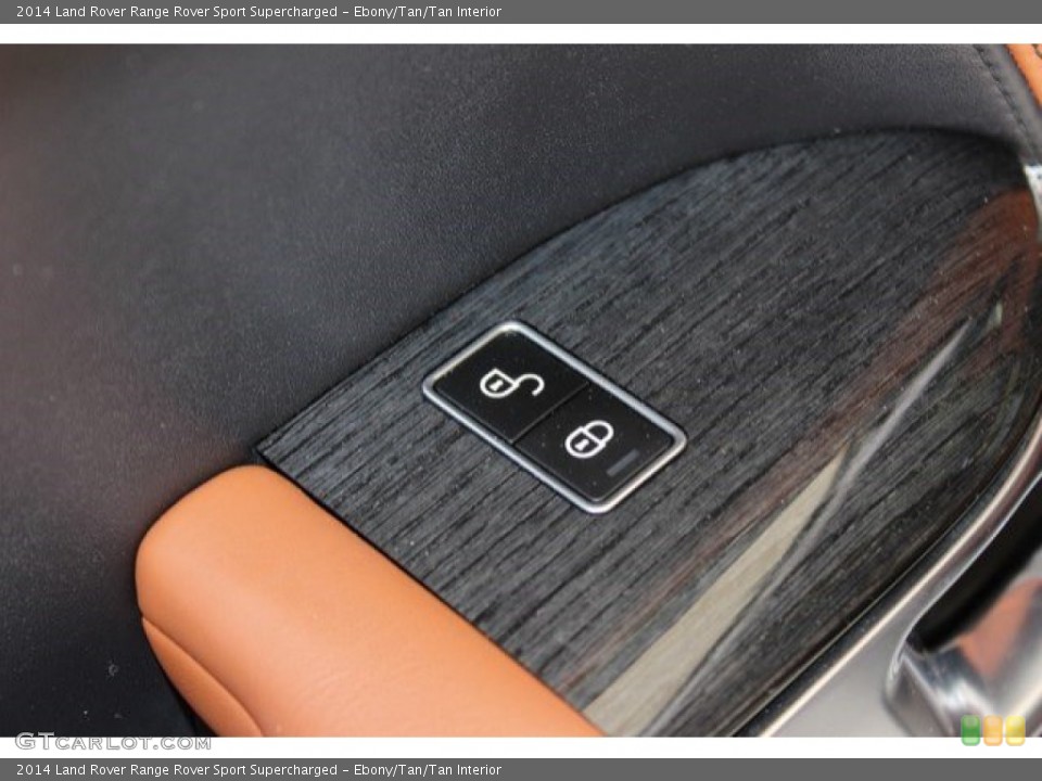 Ebony/Tan/Tan Interior Controls for the 2014 Land Rover Range Rover Sport Supercharged #106422460