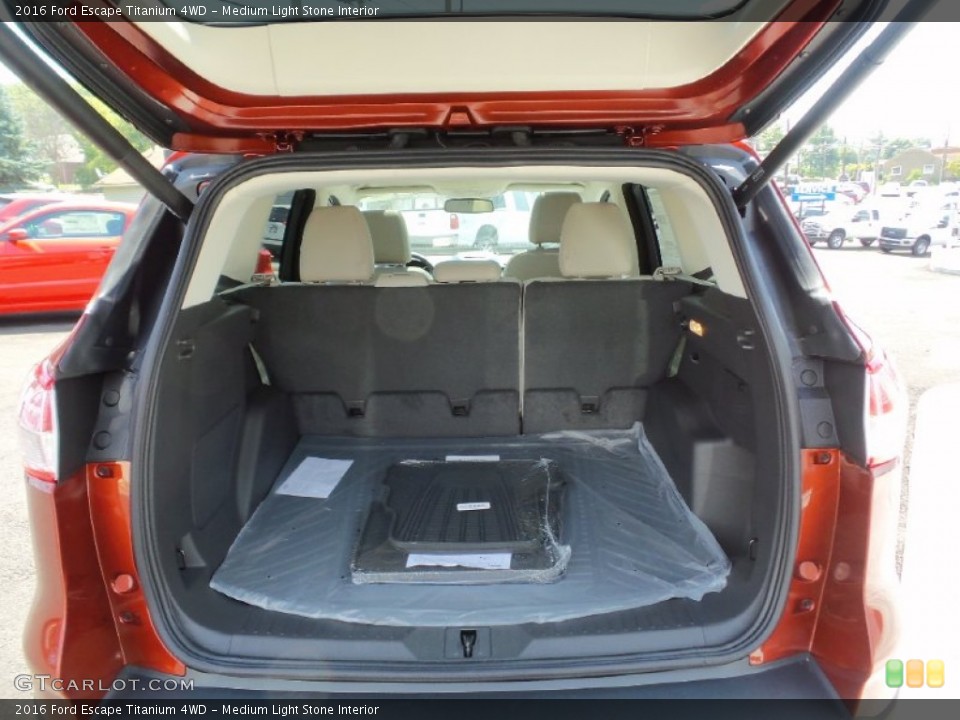 Medium Light Stone Interior Trunk for the 2016 Ford Escape Titanium 4WD #106424678