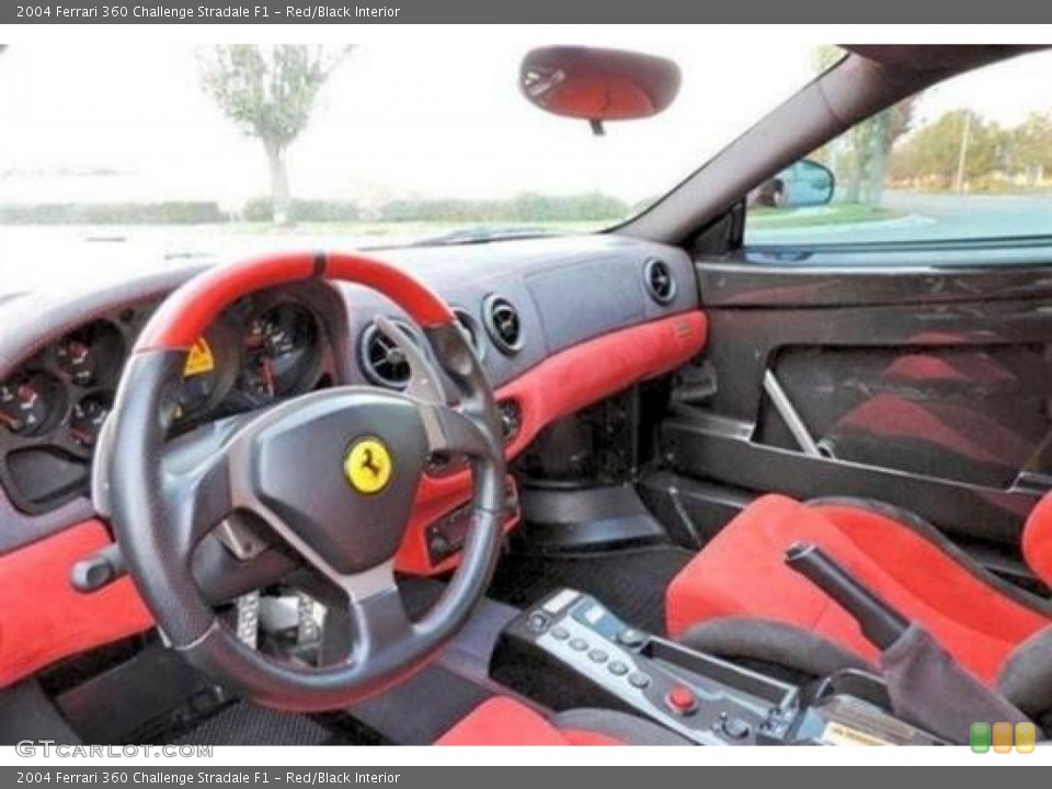 Red/Black Interior Photo for the 2004 Ferrari 360 Challenge Stradale F1 #106427721