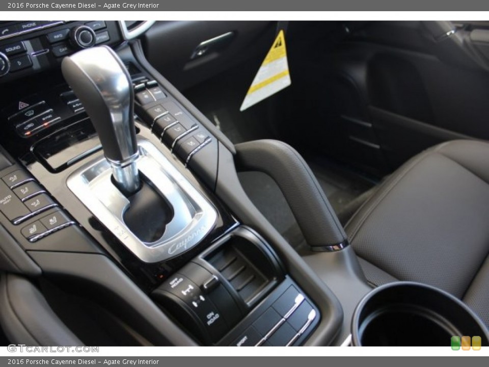 Agate Grey Interior Transmission for the 2016 Porsche Cayenne Diesel #106430388