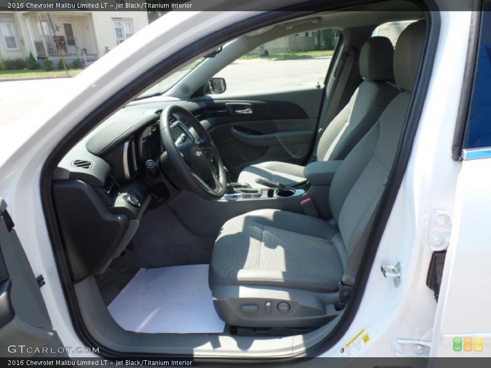 Jet Black/Titanium Interior Photo for the 2016 Chevrolet Malibu Limited LT #106430411