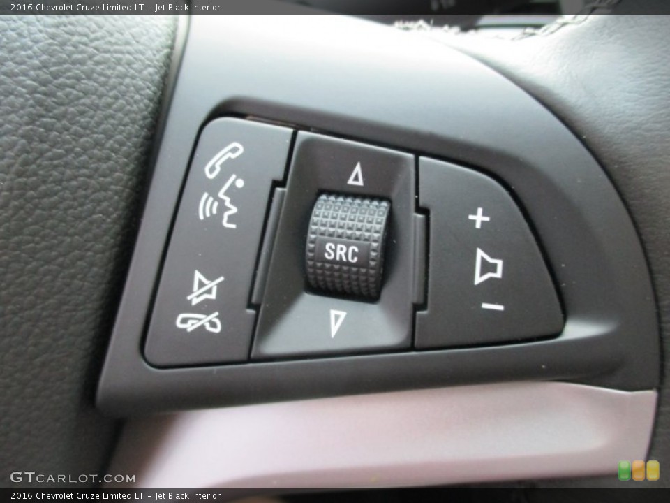 Jet Black Interior Controls for the 2016 Chevrolet Cruze Limited LT #106437396