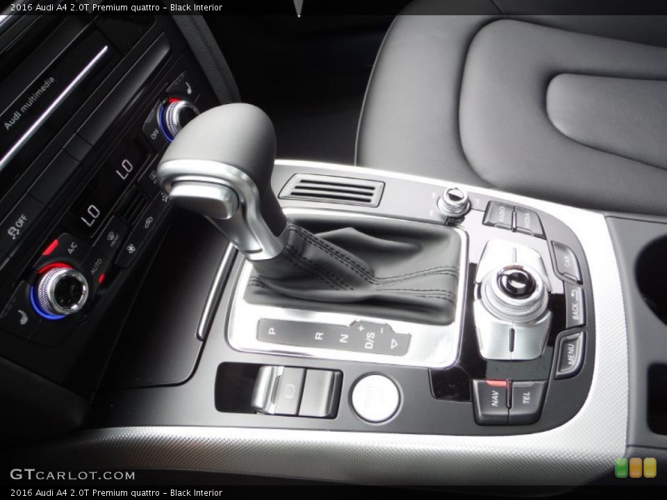 Black Interior Transmission for the 2016 Audi A4 2.0T Premium quattro #106447027