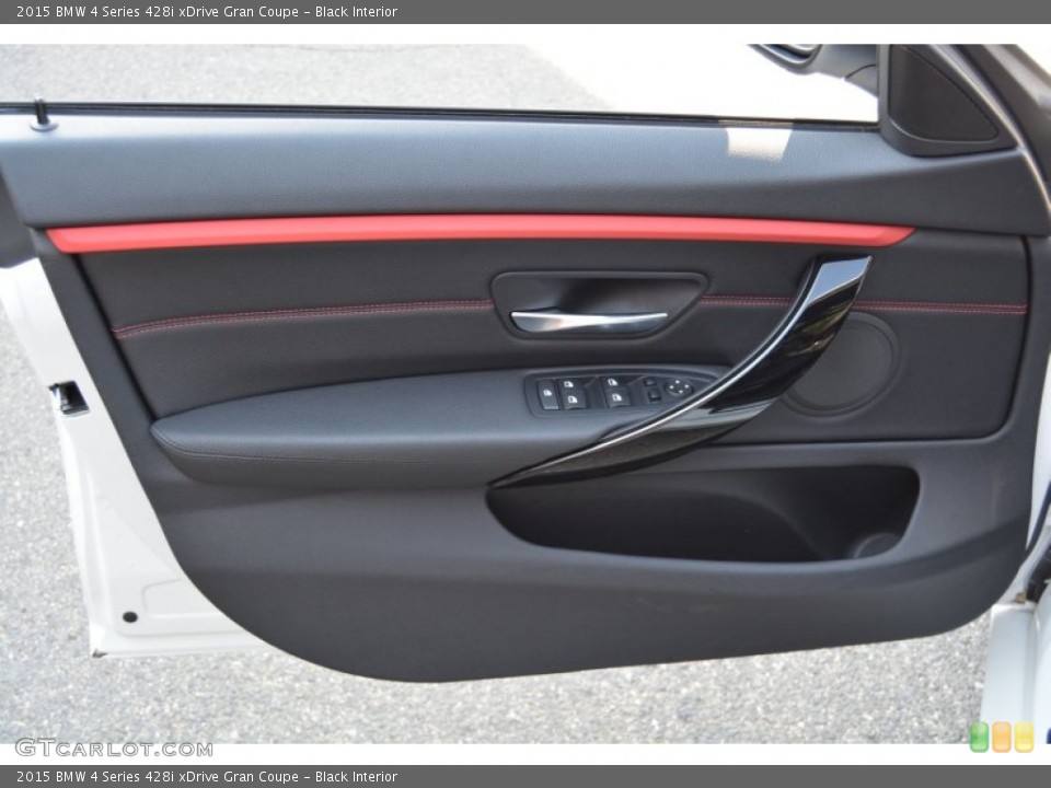 Black Interior Door Panel for the 2015 BMW 4 Series 428i xDrive Gran Coupe #106469170
