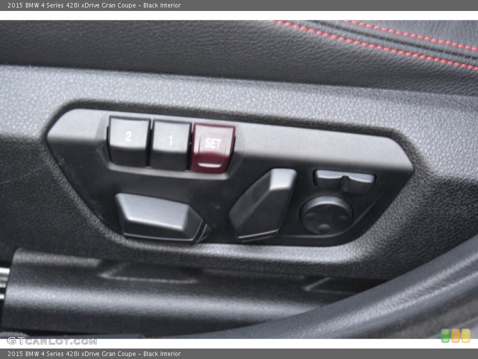Black Interior Controls for the 2015 BMW 4 Series 428i xDrive Gran Coupe #106469230