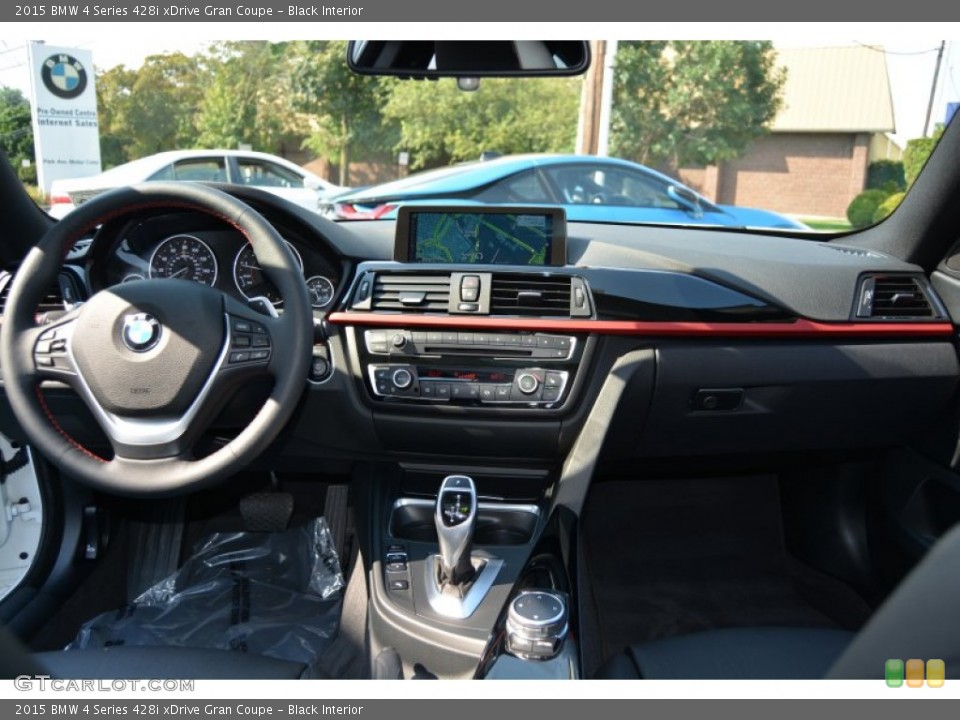 Black Interior Dashboard for the 2015 BMW 4 Series 428i xDrive Gran Coupe #106469293