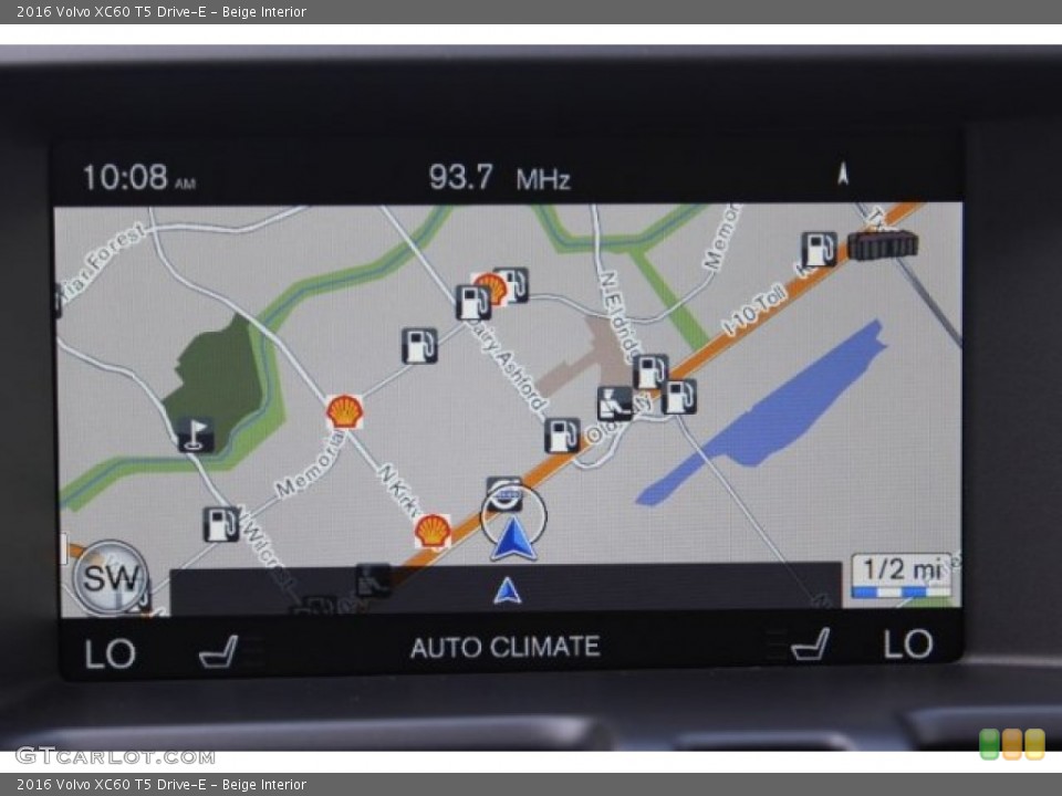 Beige Interior Navigation for the 2016 Volvo XC60 T5 Drive-E #106470844