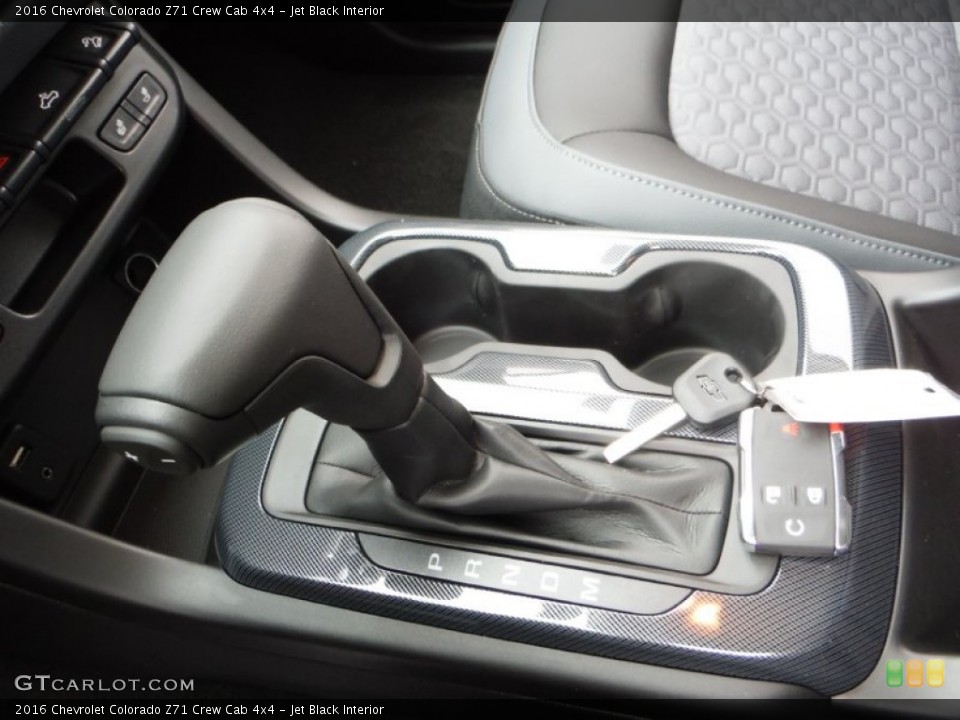 Jet Black Interior Transmission for the 2016 Chevrolet Colorado Z71 Crew Cab 4x4 #106471228