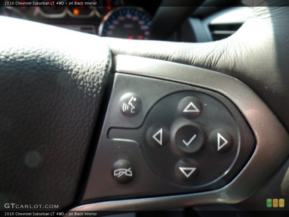Jet Black Interior Controls for the 2016 Chevrolet Suburban LT 4WD #106475656