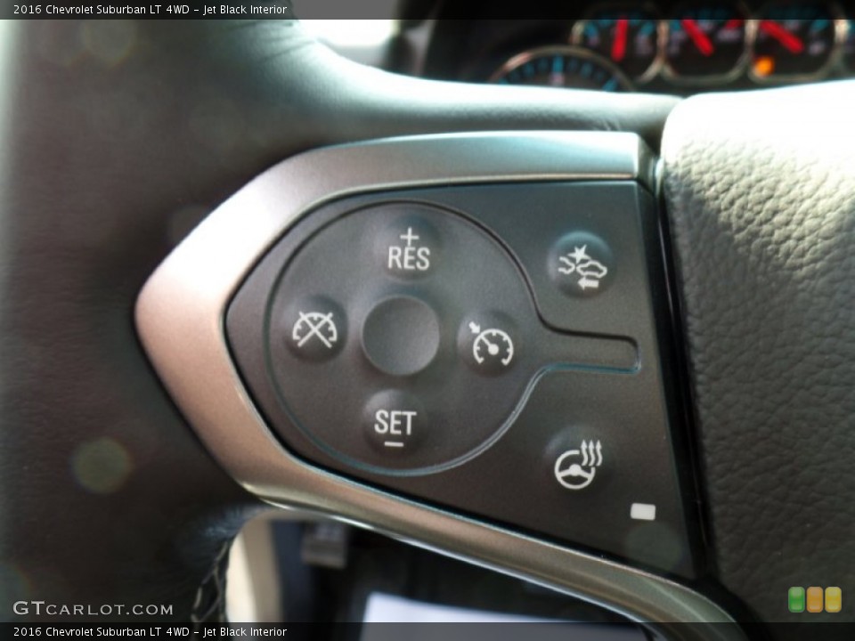 Jet Black Interior Controls for the 2016 Chevrolet Suburban LT 4WD #106475671
