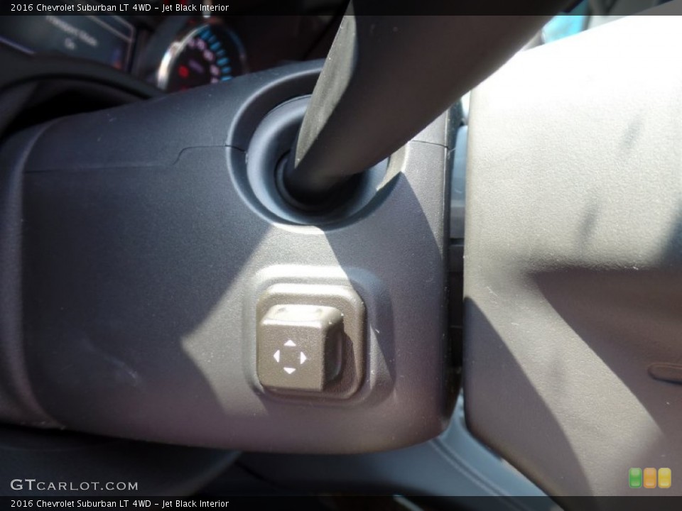 Jet Black Interior Controls for the 2016 Chevrolet Suburban LT 4WD #106475716