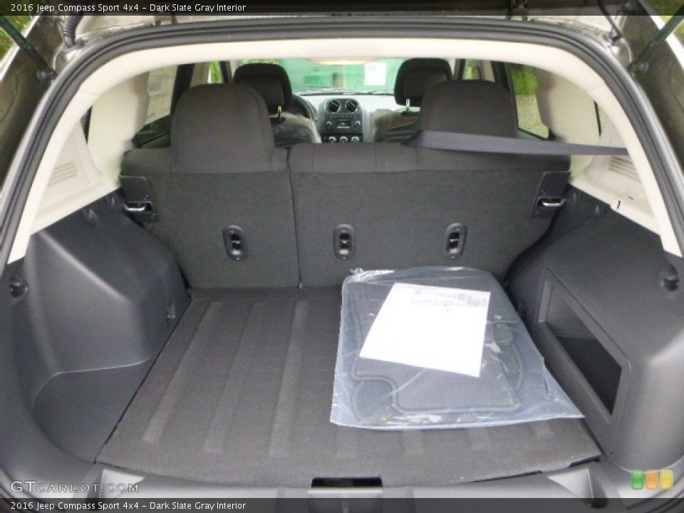 Dark Slate Gray Interior Trunk for the 2016 Jeep Compass Sport 4x4 #106486693