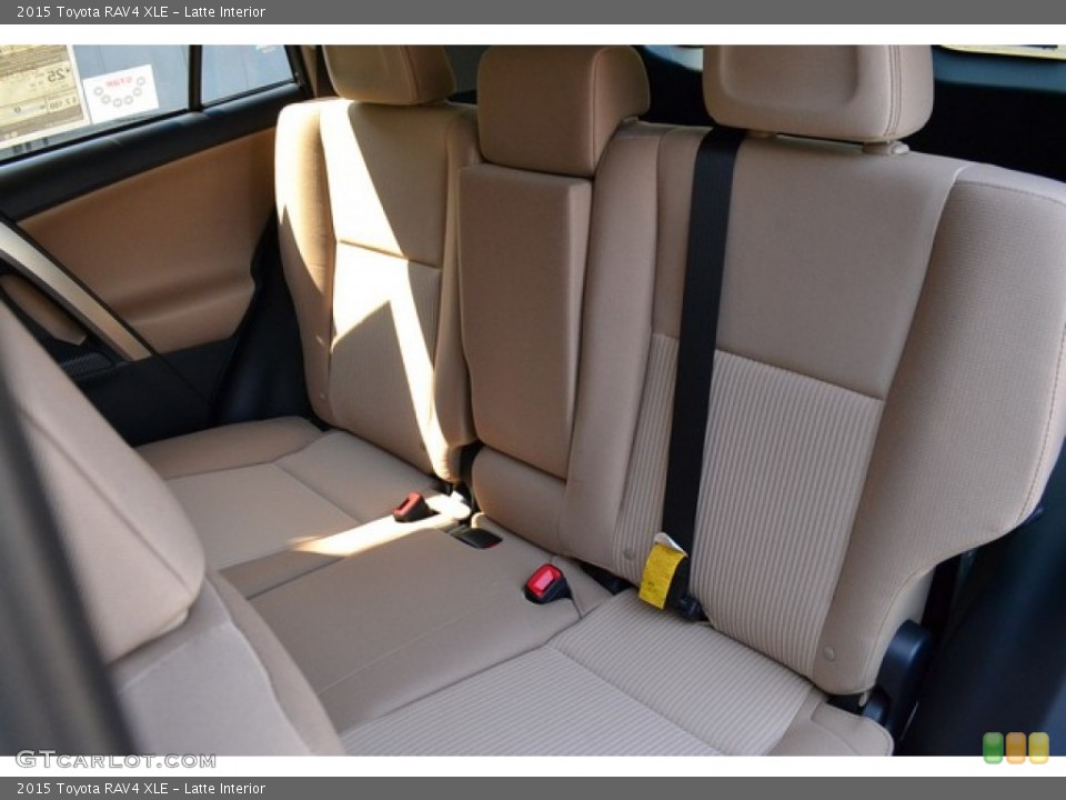 Latte Interior Rear Seat for the 2015 Toyota RAV4 XLE #106489258