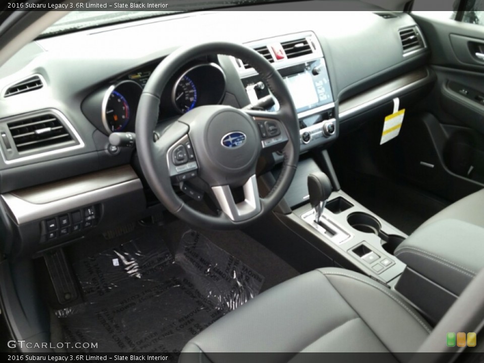 Slate Black Interior Photo for the 2016 Subaru Legacy 3.6R Limited #106491118