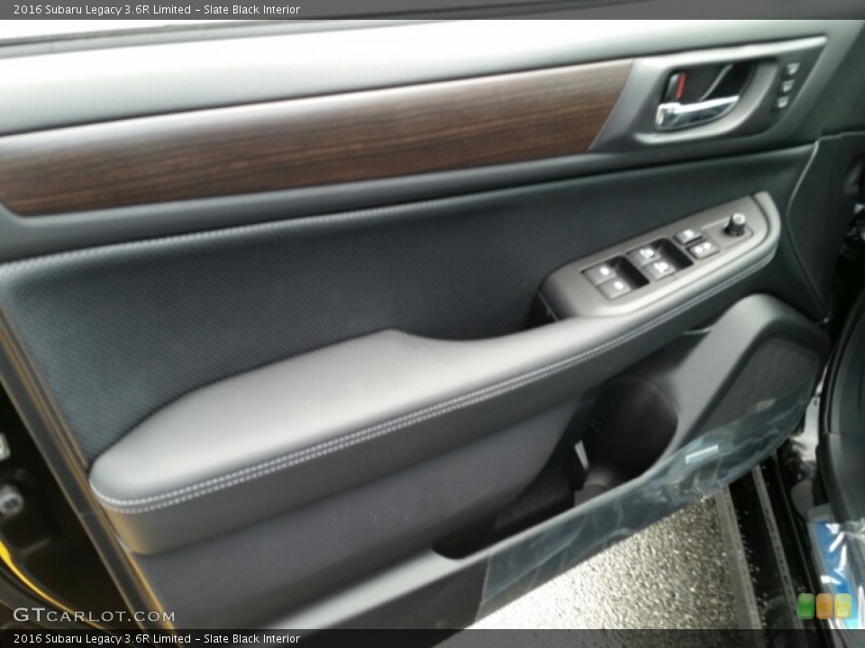 Slate Black Interior Door Panel for the 2016 Subaru Legacy 3.6R Limited #106491139