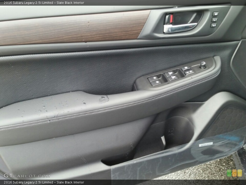 Slate Black Interior Door Panel for the 2016 Subaru Legacy 2.5i Limited #106491394