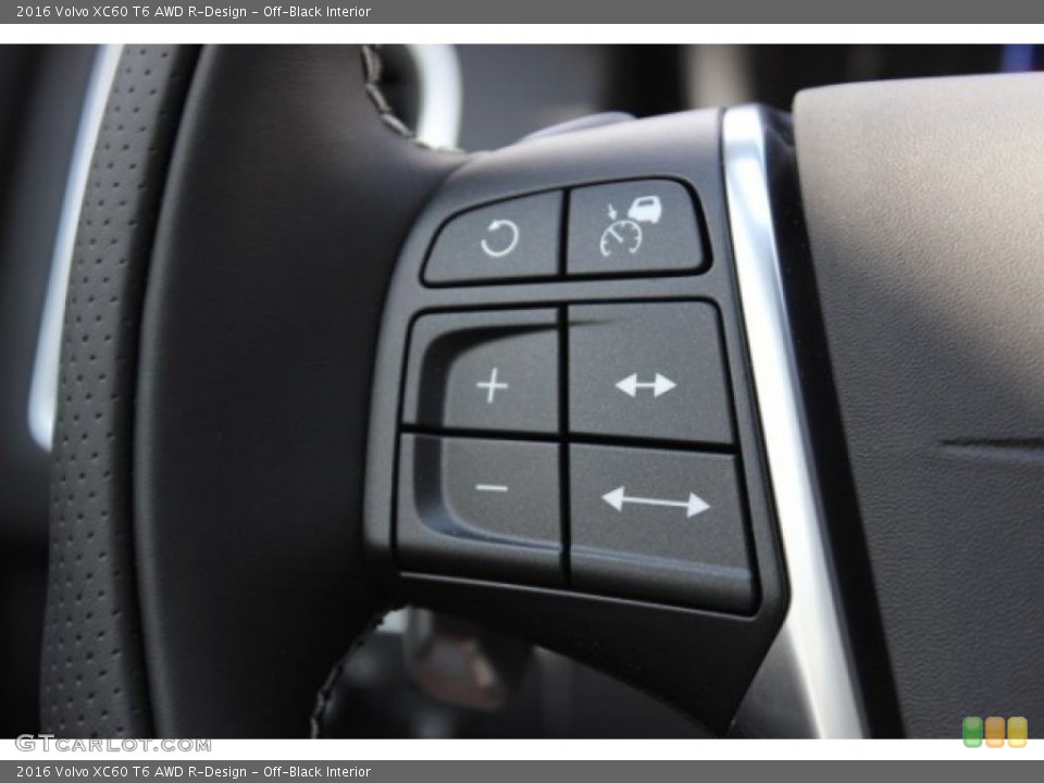 Off-Black Interior Controls for the 2016 Volvo XC60 T6 AWD R-Design #106495015