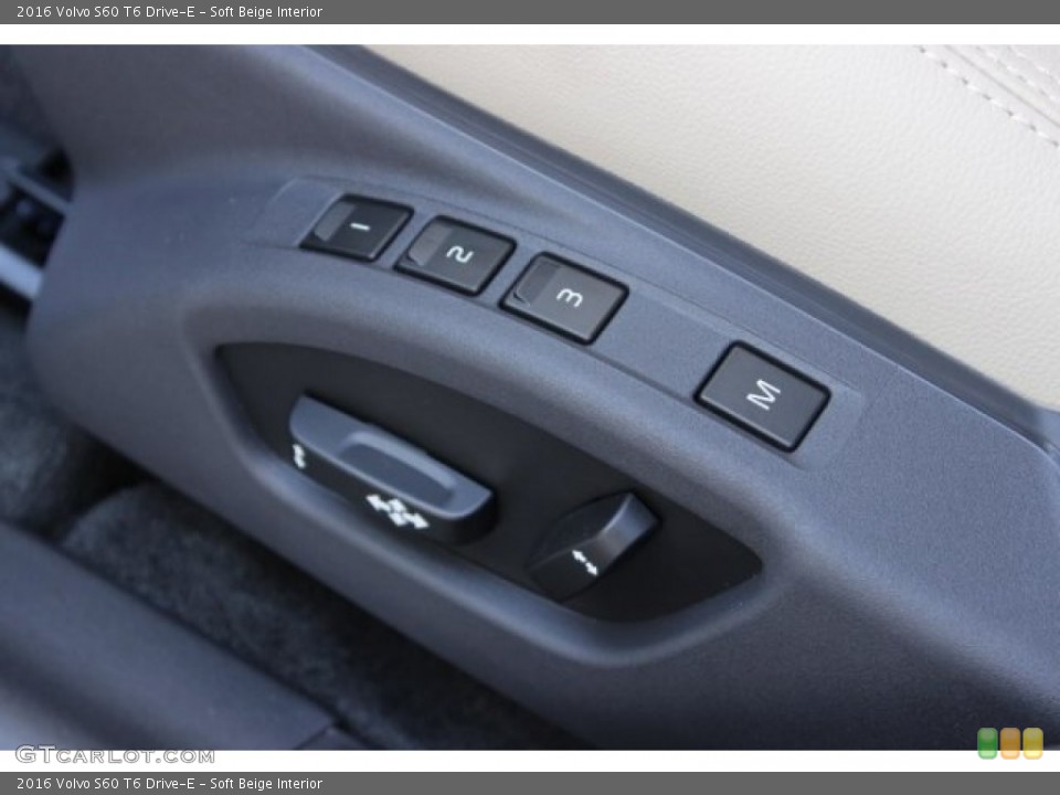 Soft Beige Interior Controls for the 2016 Volvo S60 T6 Drive-E #106496560