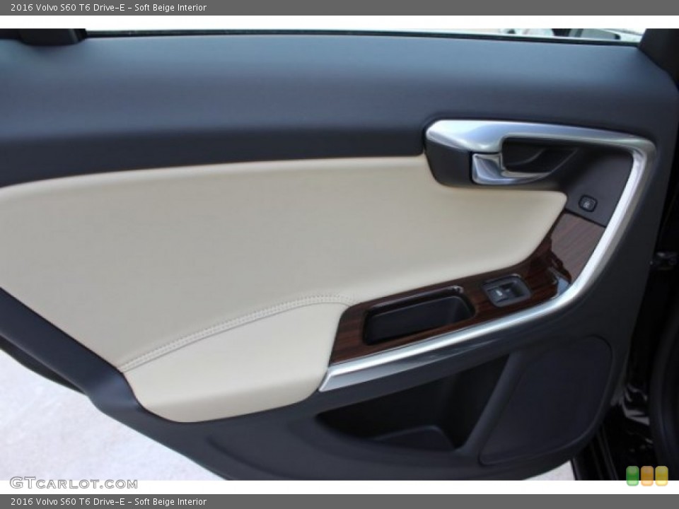 Soft Beige Interior Door Panel for the 2016 Volvo S60 T6 Drive-E #106497024