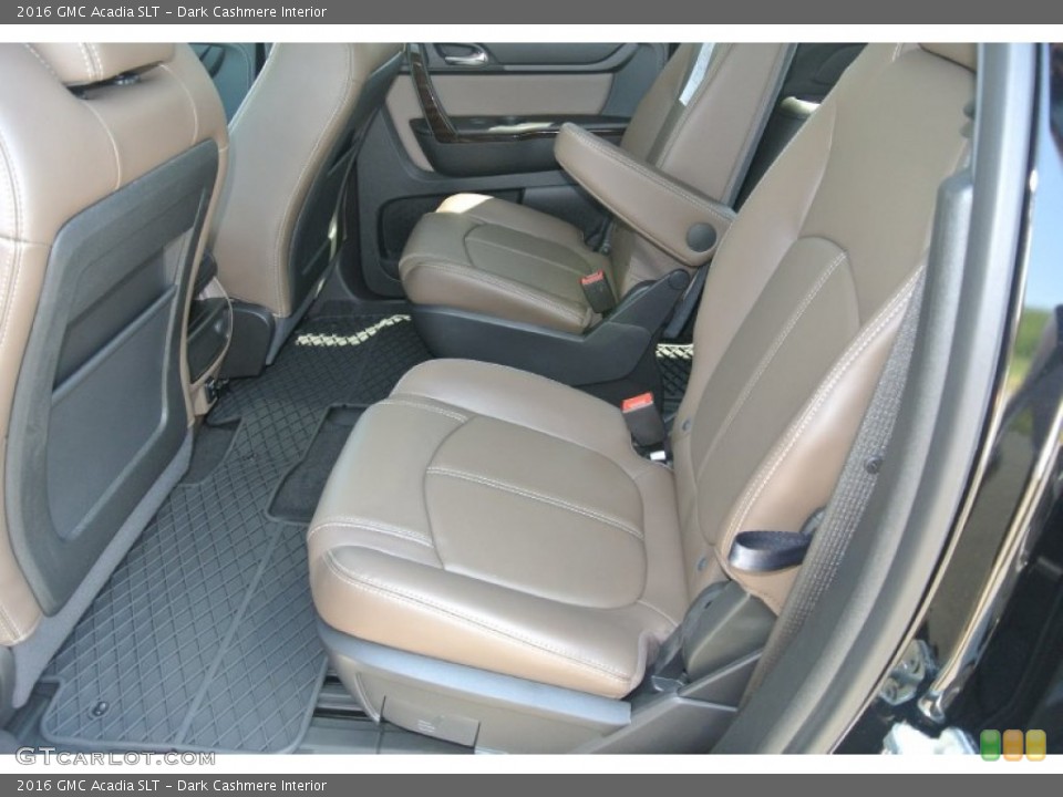Dark Cashmere Interior Rear Seat for the 2016 GMC Acadia SLT #106497961