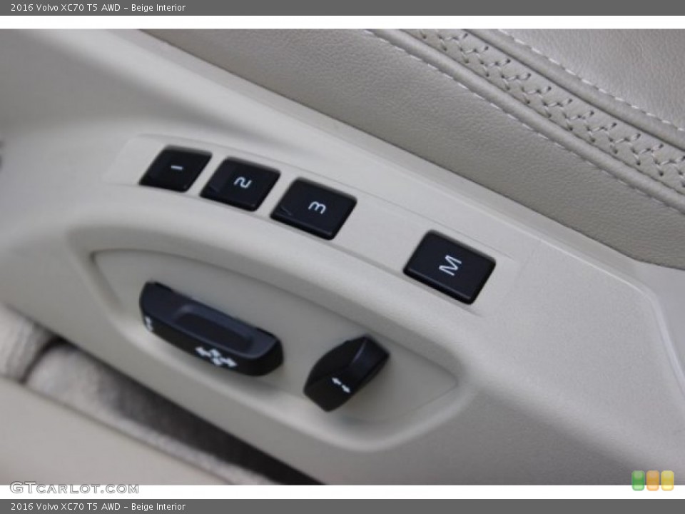 Beige Interior Controls for the 2016 Volvo XC70 T5 AWD #106498189